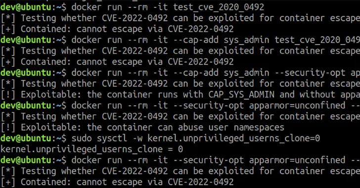 Docker Escape
